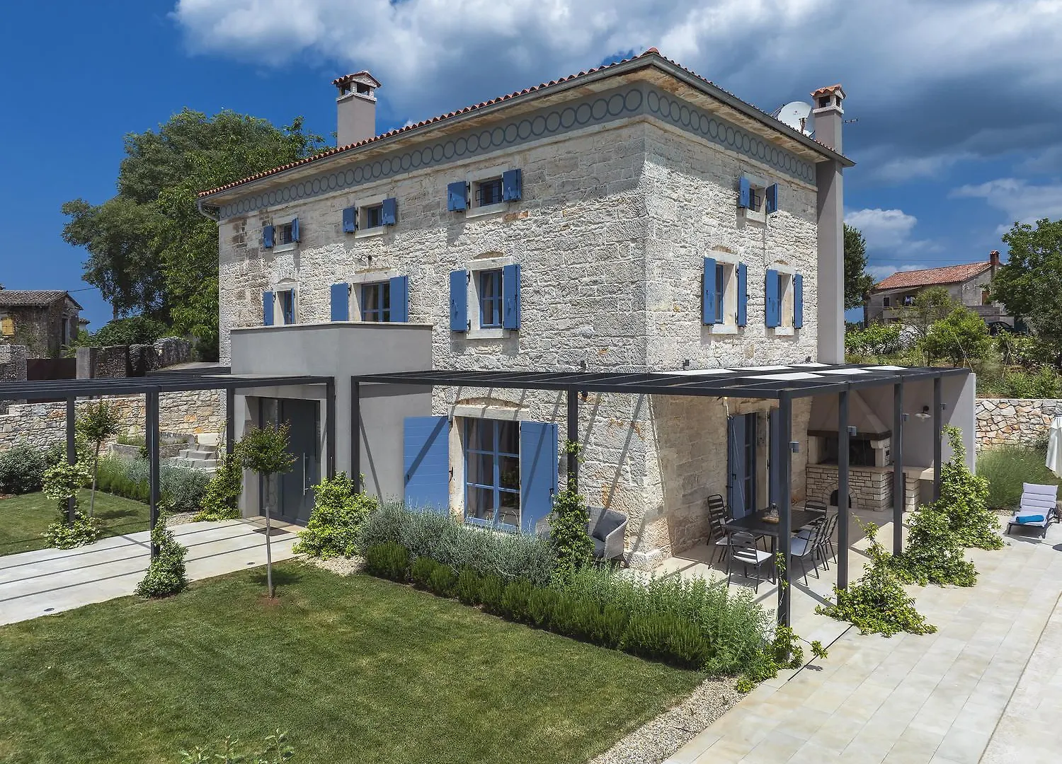 Villa Pi For 8 People In Central Istria With Heated Pool & Large Garden Tinjan 0*,  Kroatien